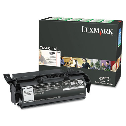 T654x11a Return Program Extra High-yield Toner, 36,000 Page-yield, Black