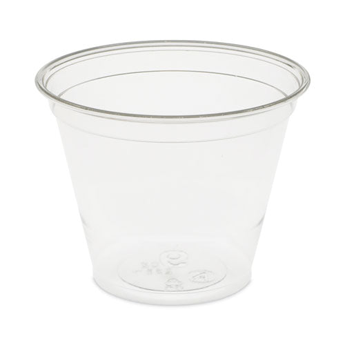 Earthchoice Recycled Clear Plastic Cold Cups, 9 Oz, Clear, 975/carton