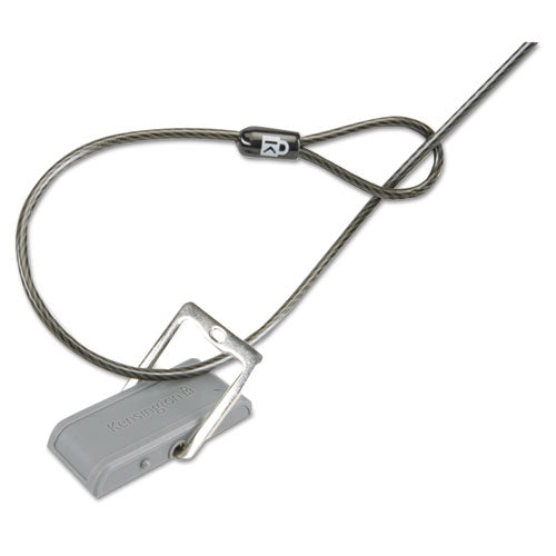 Desk Mount Cable Anchor, Gray/white