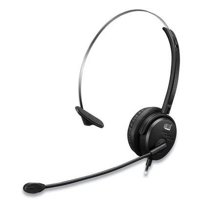 Xtream P1 Monaural Over The Head Headset With Microphone, Black