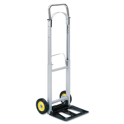 Hideaway Aluminum Hand Truck, 250 Lb Capacity, 15.5 X 16.5 X 43.5, Aluminum