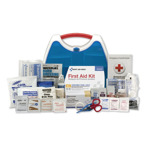 Readycare First Aid Kit For 50 People, Ansi A+, 238 Pieces, Plastic Case