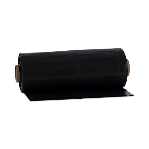 Industrial Drum Liners Rolls, 60 Gal, 2.7 Mil, 38 X 63, Black, 1 Roll Of 50 Bags