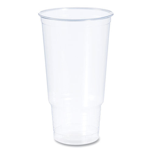 Conex Clearpro Plastic Cold Cups, Cold Cups, 32 Oz, Clear, 25/bag, 20 Bags/carton