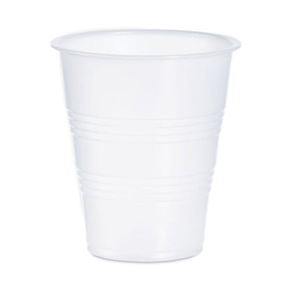 High-impact Polystyrene Cold Cups, 7 Oz, Translucent, 100 Cups/sleeve, 25 Sleeves/carton