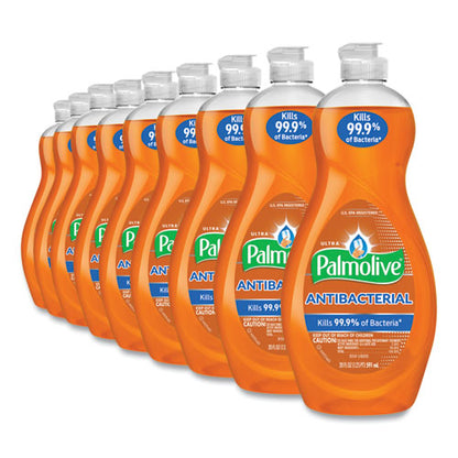 Ultra Antibacterial Dishwashing Liquid, 20 Oz Bottle, 9/carton