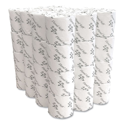 2-ply Standard Bathroom Tissue, Septic Safe, White, 400 Sheets/roll, 48 Rolls/carton