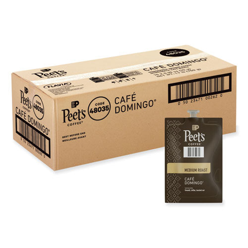 Flavia Ground Coffee Freshpacks, Cafe  Domingo Blend, 0.35 Oz Freshpack, 76/carton