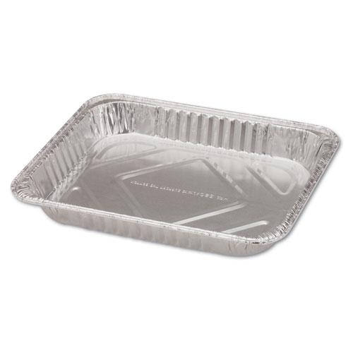 Aluminum Steam Table Pans, Half-size Shallow, 1.69" Deep, 10.38 X 12.75, 100/carton