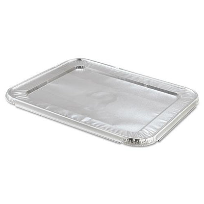 Steam Pan Foil Lids, Fits Half-size Pan, 12.81 X 10.44, 100/carton