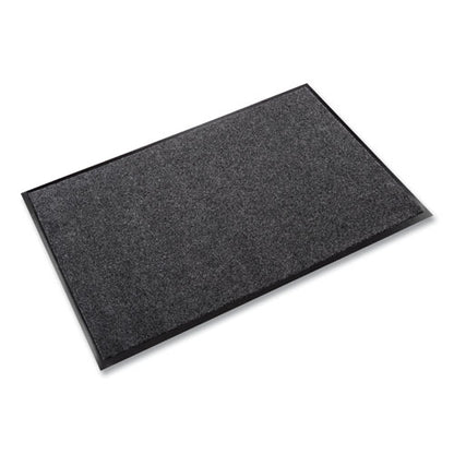 Ecostep Wiper Mat, Rectangular, 48 X 96, Charcoal