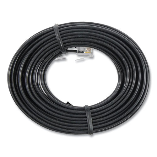 Line Cord, Plug/plug, 15 Ft, Black