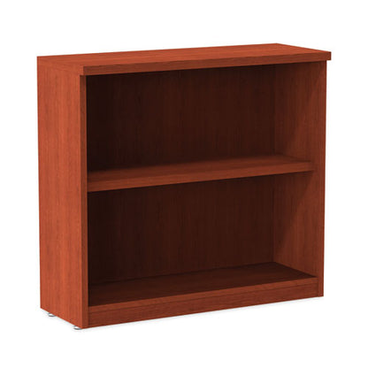 Alera Valencia Series Bookcase, Two-shelf, 31.75w X 14d X 29.5h, Med Cherry