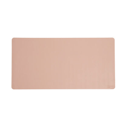 Vegan Leather Desk Pads, 31.5 X 15.7, Light Pink