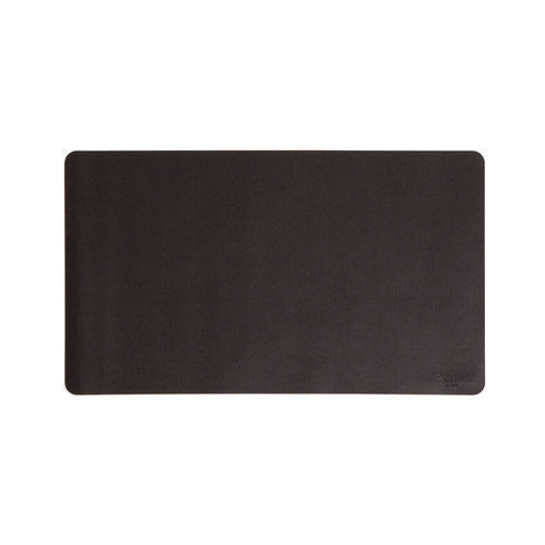 Vegan Leather Desk Pads, 23.6 X 13.7, Charcoal