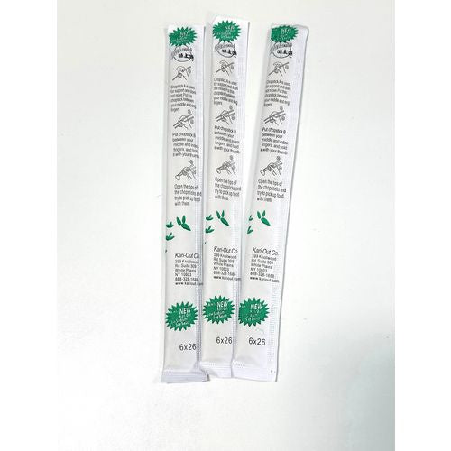 Chopsticks, 9", White, 1,340/carton