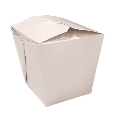 Food Pail, 16 Oz, 3.63 X 3 X 3.5, White, Paper, 400/carton