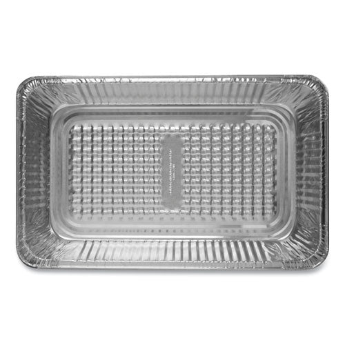 Jif-foil Full-steam Table Pan, Full Size Deep, 55 Gauge Foil, 3.19" Deep, 12.81" X 20.75", 50/carton