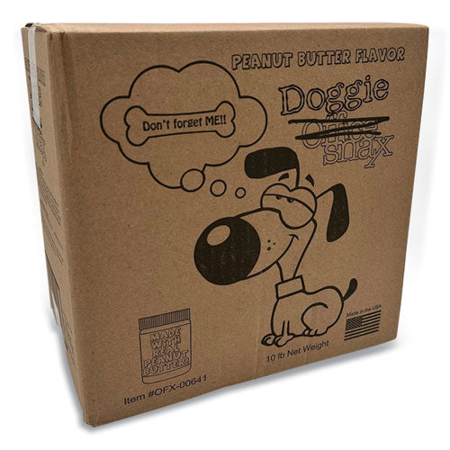 Doggie Biscuits, Peanut Butter, 10 Lb Box