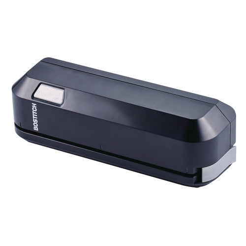 20-sheet Electric Three-hole Punch, 9/32" Holes, Black