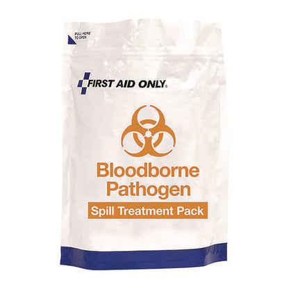 15-piece Blood-borne Pathogen Treatment Pack, 15 Pieces, Resealable Plastic Bag