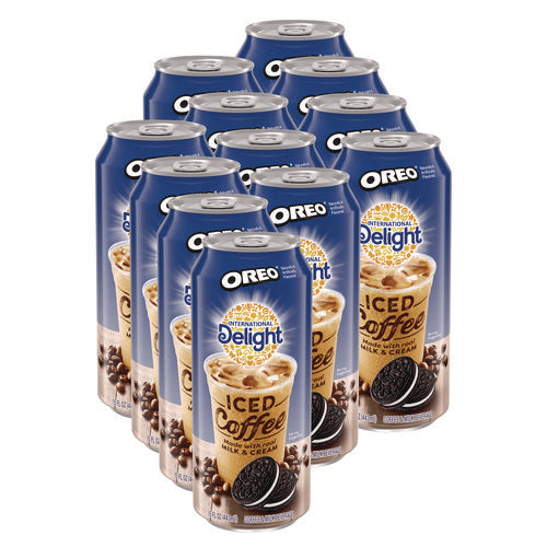 Iced Coffee, Oreo, 15 Oz Can, 12/carton