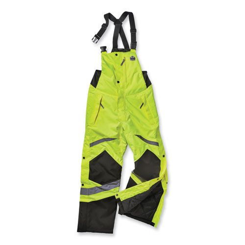 Glowear 8928 Class E Hi-vis Insulated Bibs, 3x-large, Lime