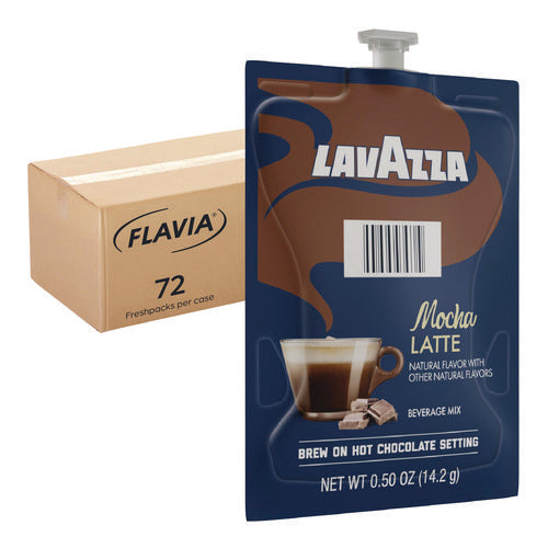 Lavazza Mocha Latte, Mocha, 0.5 Oz Pouch, 72/carton