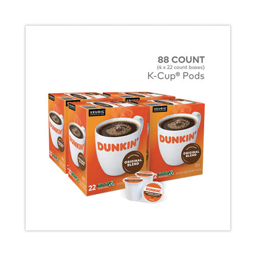 K-cup Pods, Original Blend, 88/carton