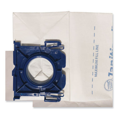 Vacuum Filter Bags Designed To Fit Windsor Sensor S/s2/xp/versamatic Plus, 100/carton