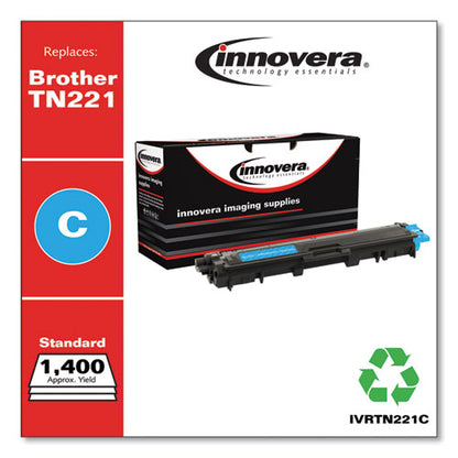 Remanufactured Cyan Toner, Replacement For Tn221c, 1,400 Page-yield