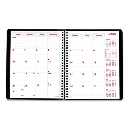 Essential Collection 14-month Ruled Monthly Planner, 8.88 X 7.13, Black Cover, 14-month (dec To Jan): 2023 To 2025