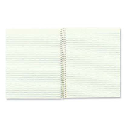 Single-subject Wirebound Notebooks, Narrow Rule, Brown Paperboard Cover, (80) 8.25 X 6.88 Sheets