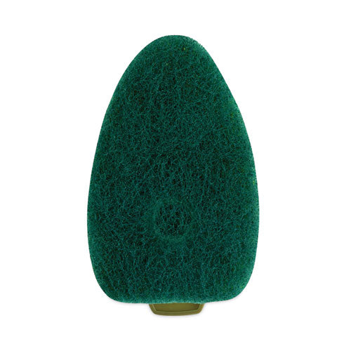 Soap-dispensing Dishwand Sponge Refills, 2.9 X 2.2, Green, 2/pack