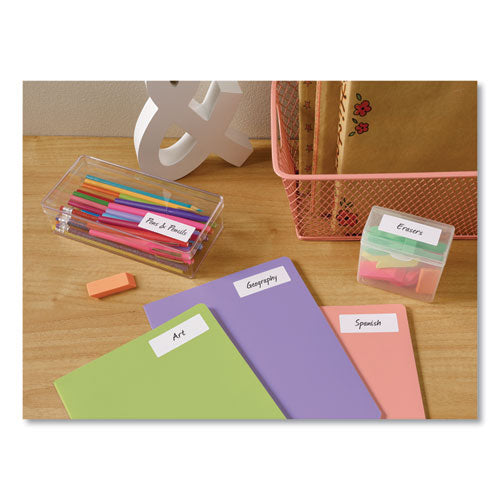 Easy Peel White Address Labels W/ Sure Feed Technology, Inkjet Printers, 1 X 2.63, White, 30/sheet, 25 Sheets/pack