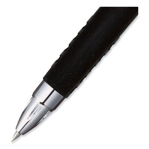 207 Signo Gel Ultra Micro Gel Pen, Retractable, Extra-fine 0.38 Mm, Black Ink, Clear/black Barrel