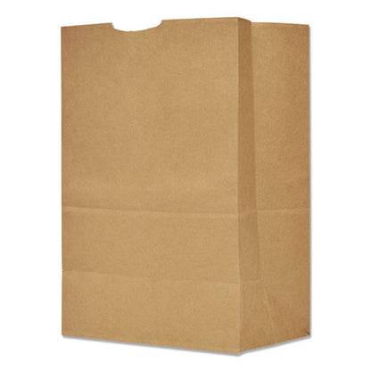 Grocery Paper Bags, 75 Lb Capacity, 1/6 Bbl, 12" X 7" X 17", Kraft, 400 Bags