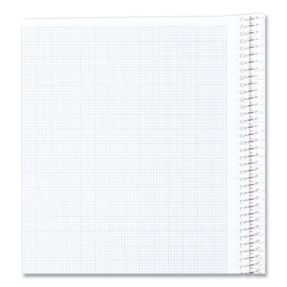 Engineering And Science Notebook, Quadrille Rule (10 Sq/in), White Cover, (60) 11 X 8.5 Sheets