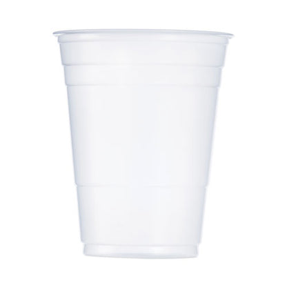 Solo Party Plastic Cold Drink Cups, 16 Oz, 50/sleeve, 20 Sleeves/carton