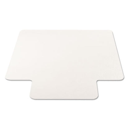 Economat All Day Use Chair Mat For Hard Floors, Flat Packed, 36 X 48, Lipped, Clear