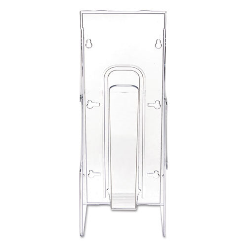 Stand-tall Wall-mount Literature Rack, Leaflet, 4.56w X 3.25d X 11.88h, Clear