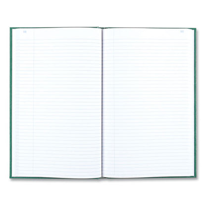 Emerald Series Account Book, Green Cover, 12.25 X 7.25 Sheets, 500 Sheets/book