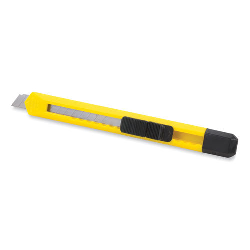 Quick Point Utility Knife, 9 Mm Blade, Yellow/black