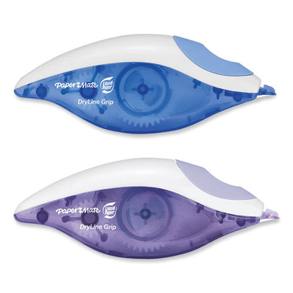 Dryline Grip Correction Tape, Blue/purple Applicators, 0.2" X 335",  2/pack