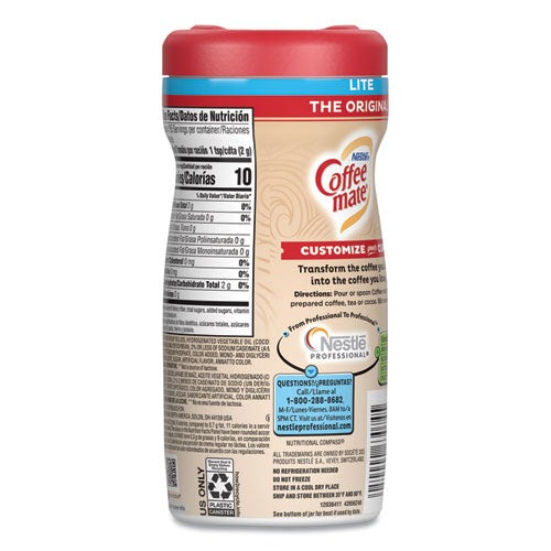 Original Lite Powdered Creamer, 11oz Canister