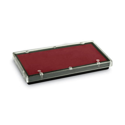 Replacement Ink Pad For 2000plus 1si60p, 3.13" X 0.25", Red