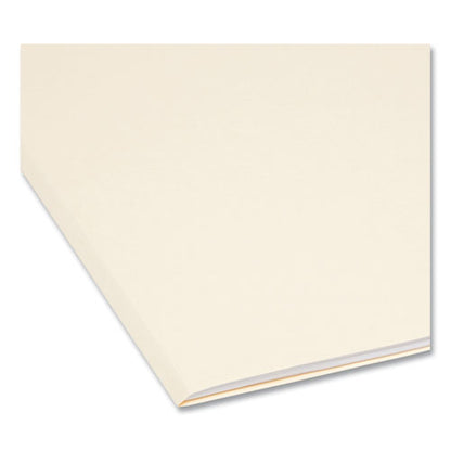 Reinforced Guide Height File Folders, 2/5-cut Tabs: Right Of Center Position, Letter Size, 0.75" Expansion, Manila, 100/box