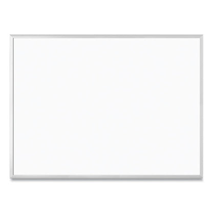 Magnetic Dry Erase Board With Aluminum Frame, 47 X 35, White Surface, Silver Frame