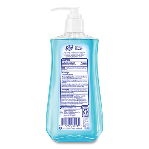 Antibacterial Liquid Hand Soap, Spring Water, 11 Oz Pump Bottle, 12/carton