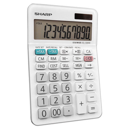 El-330wb Desktop Calculator, 10-digit Lcd